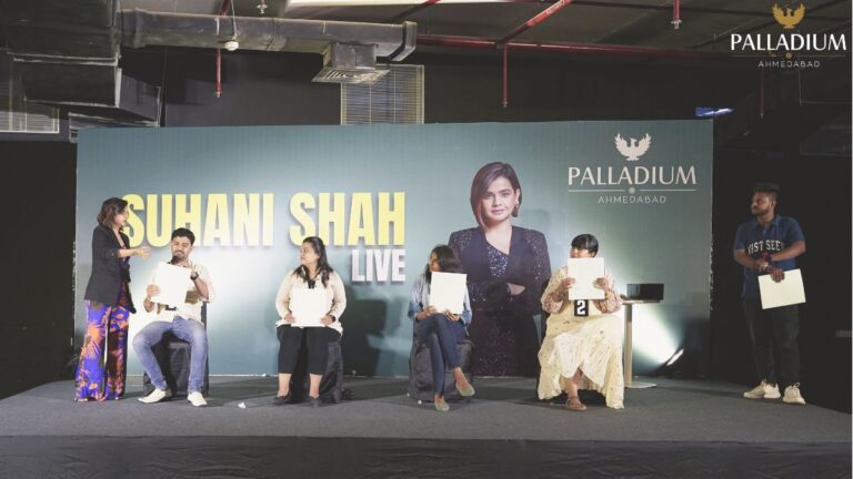 Suhani Shah Mesmerizes Audience with Unforgettable Live Performance at Palladium Ahmedabad